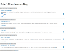 Tablet Screenshot of miscellaneousblog.plurib.us